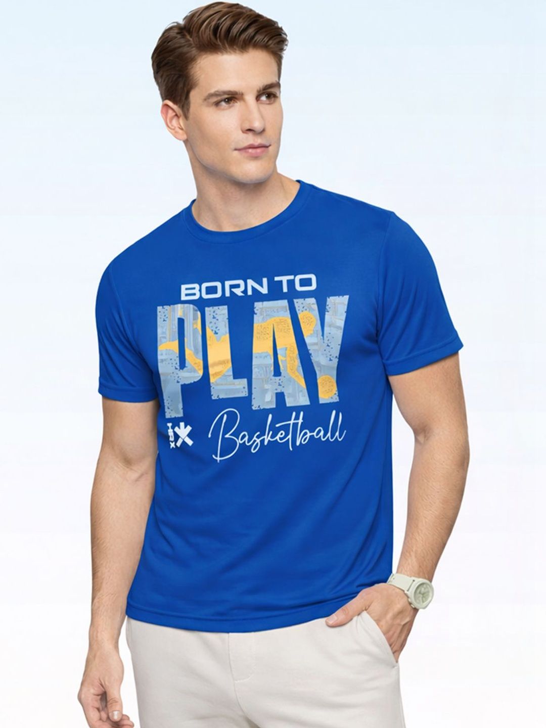 HRX by Hrithik Roshan Men Typography Printed T-shirt