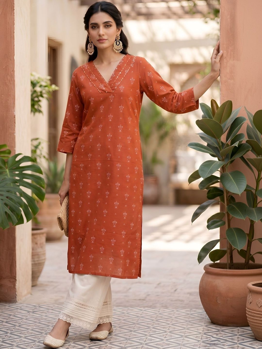 Nayo Women Ethnic Motifs Printed Kurta