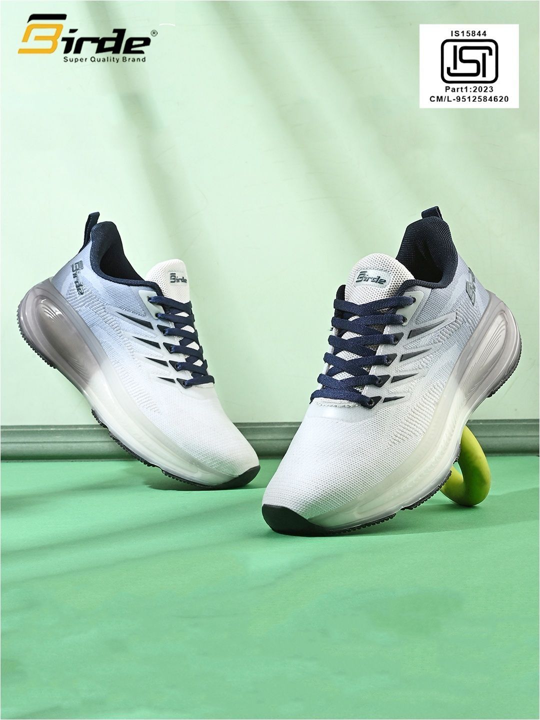 BIRDE Men Mesh Running Non-Marking Shoes