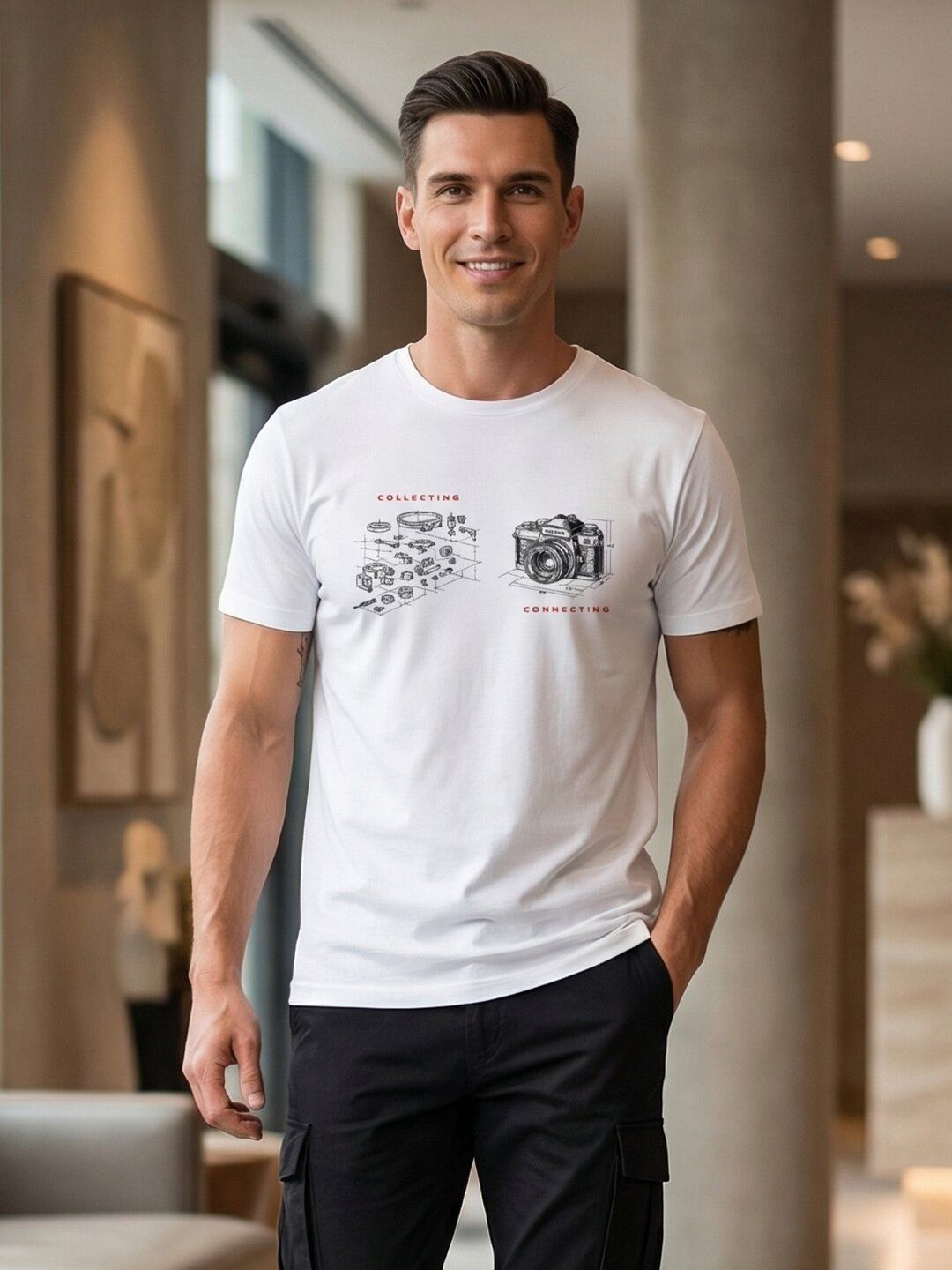 NOBERO Men Printed T-shirt