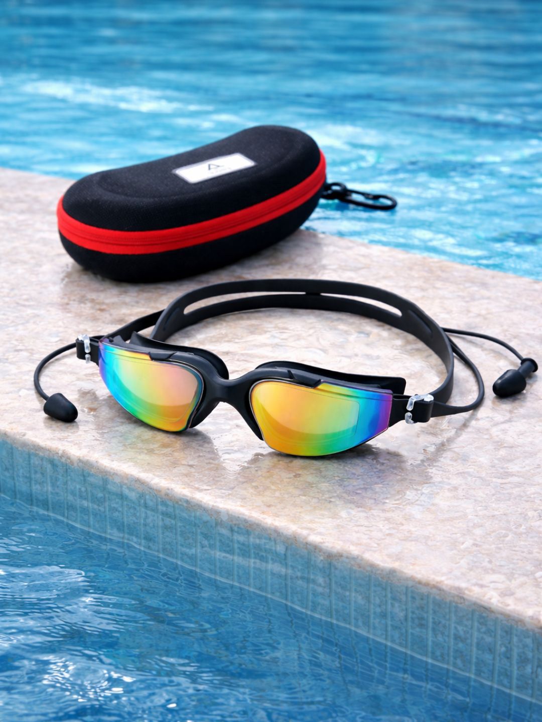 ARROWMAX Electroplated Mirror Swimming Goggles