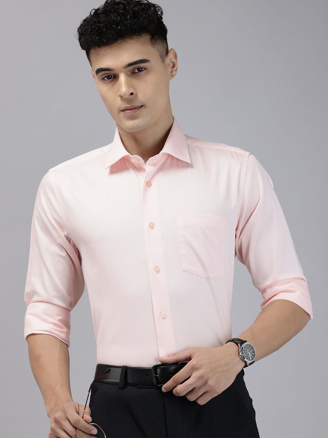 Blackberrys Pure Cotton Slim Fit Formal Shirt