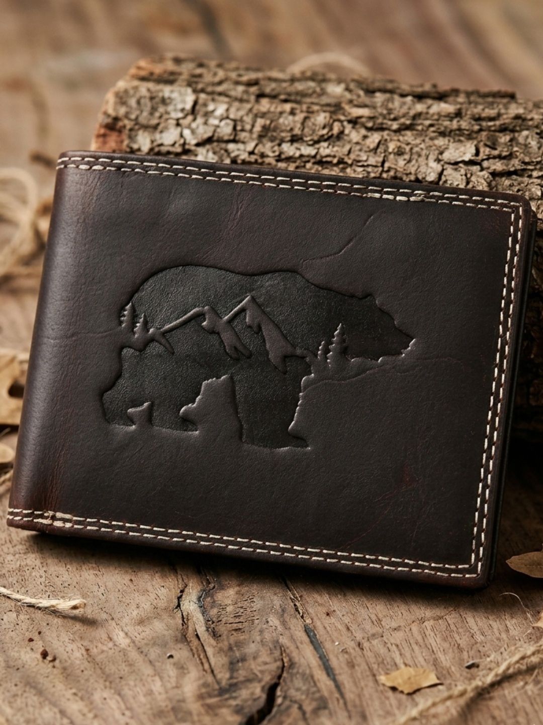 OAKLYN Men Leather Wallets