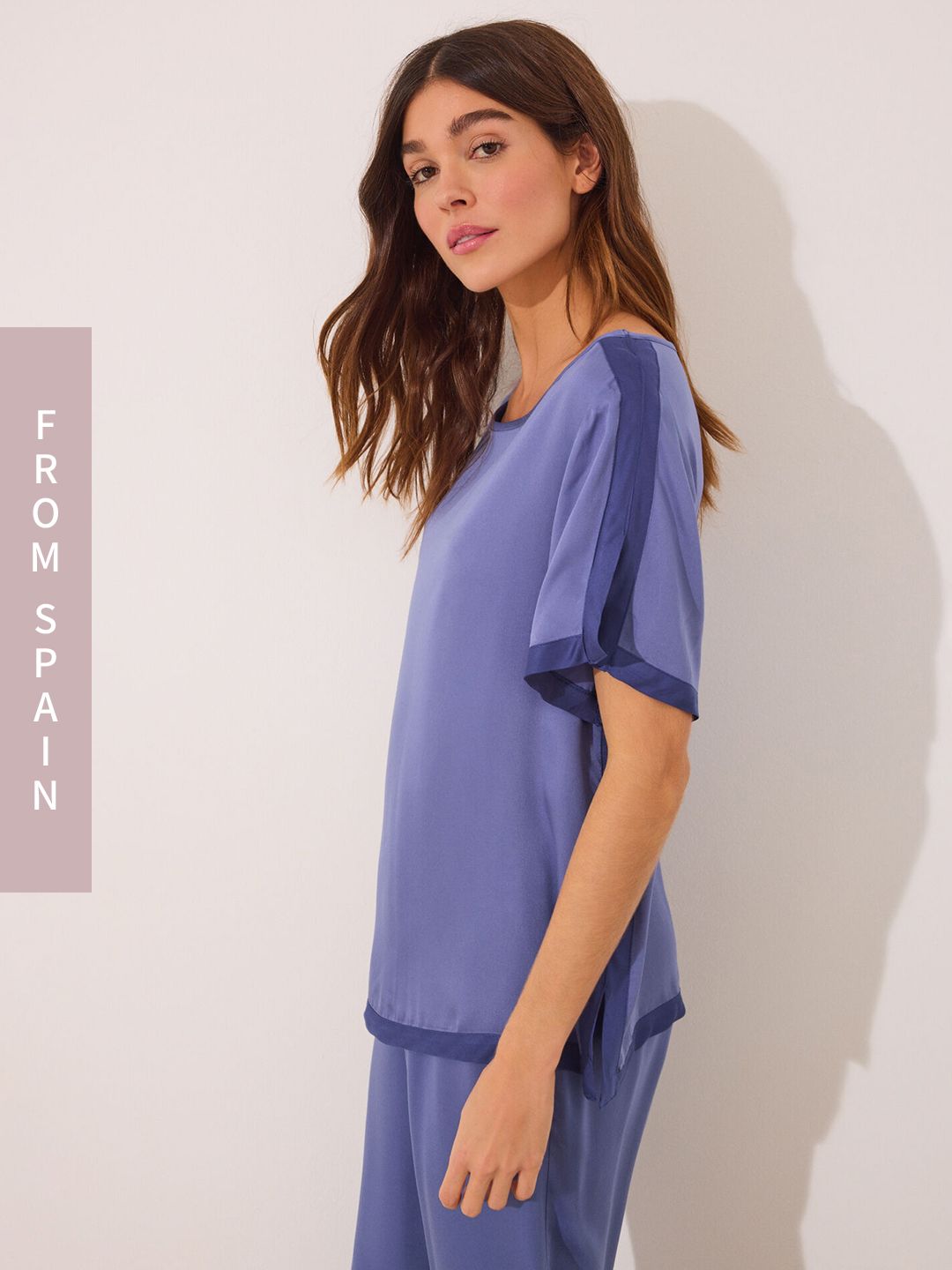 women'secret Round Neck Night suit From Spain
