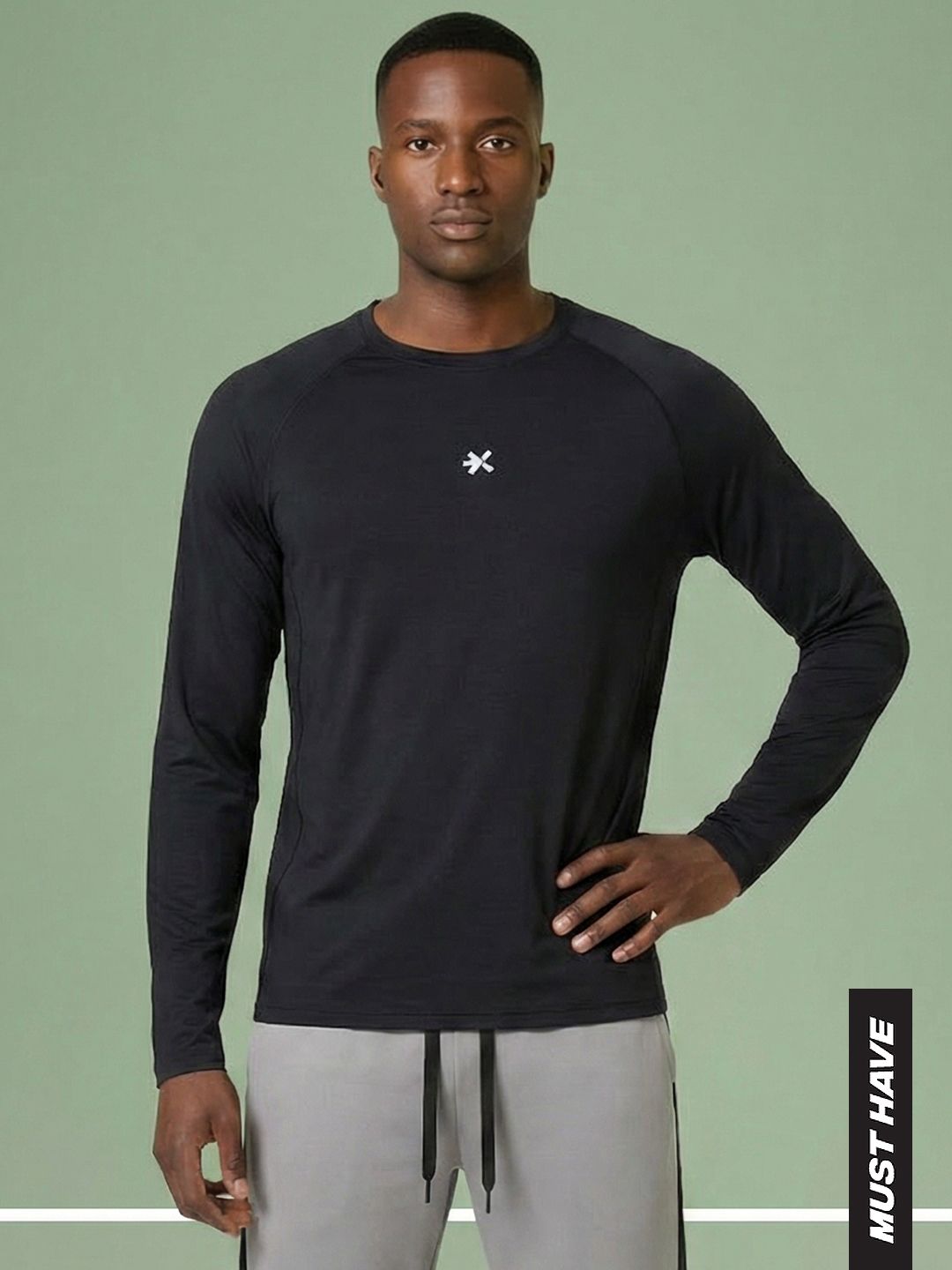 HRX by Hrithik Roshan Slim Fit Rapid-Dry Running T-shirt