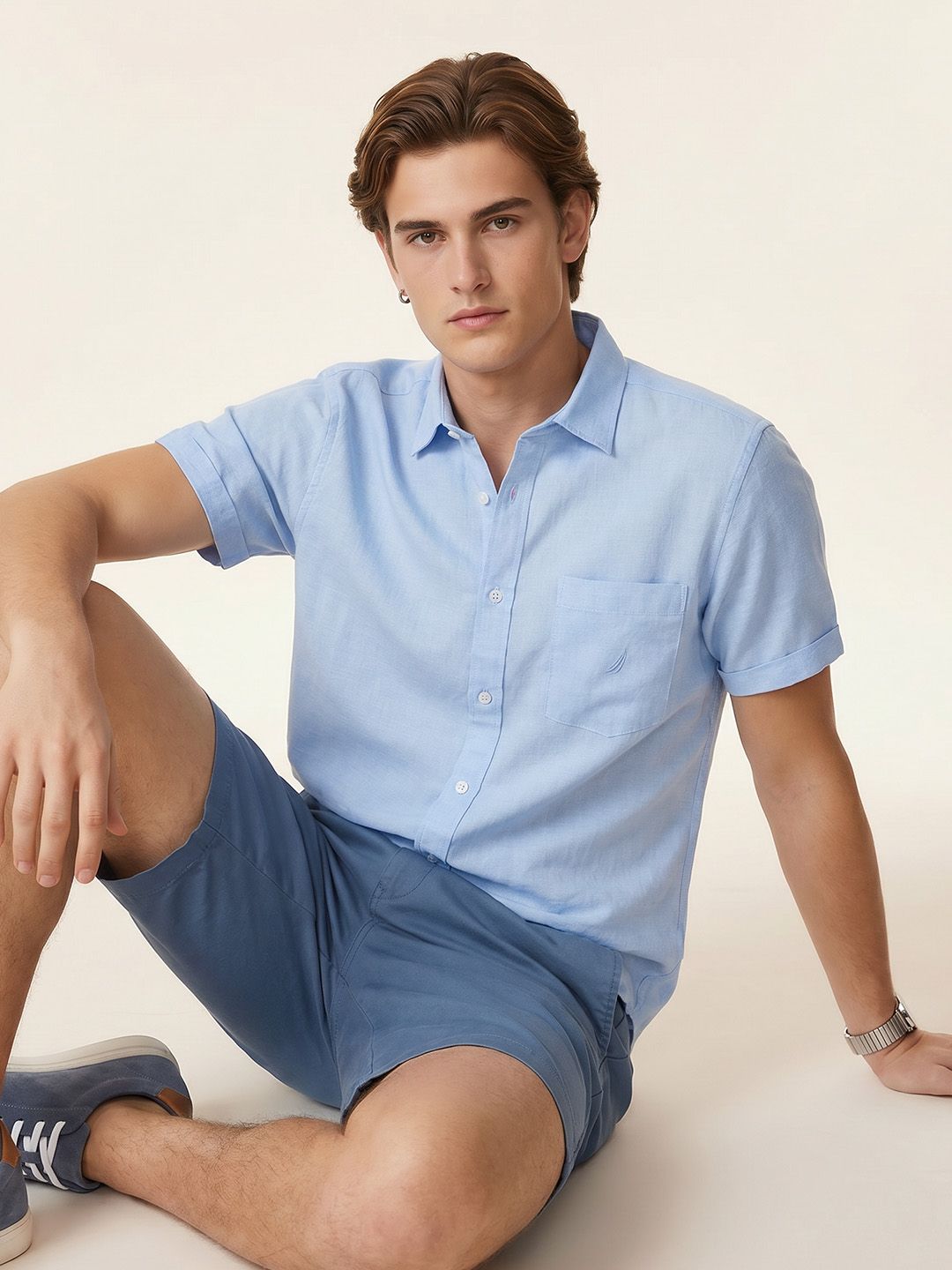 Nautica Slim Fit Casual Shirt
