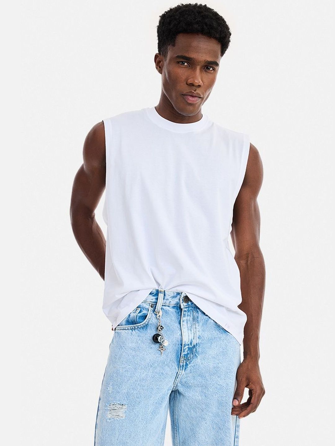 Snitch Men Round Neck Pure Cotton T-shirt