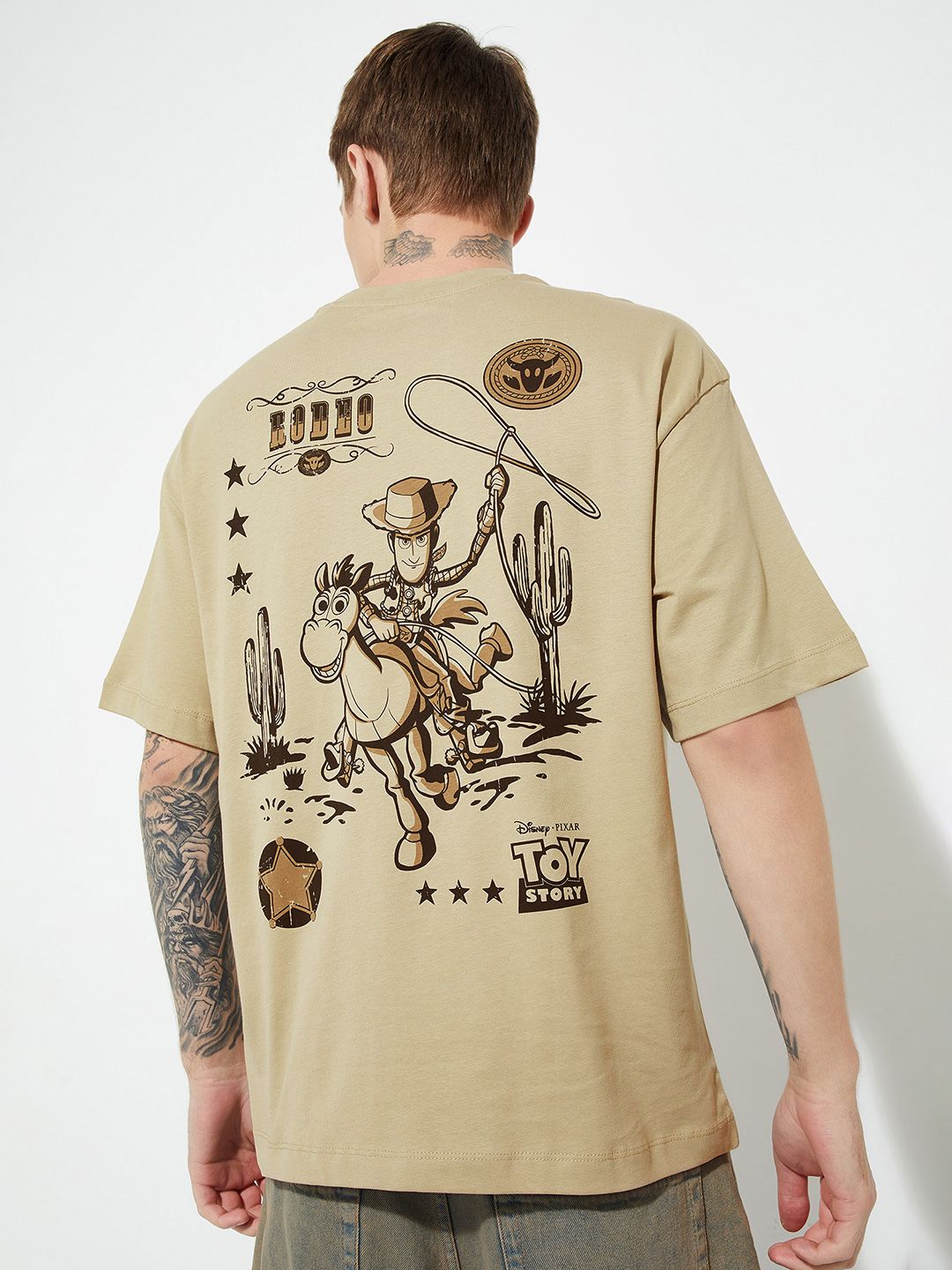 max Men Toy Story Printed T-shirt