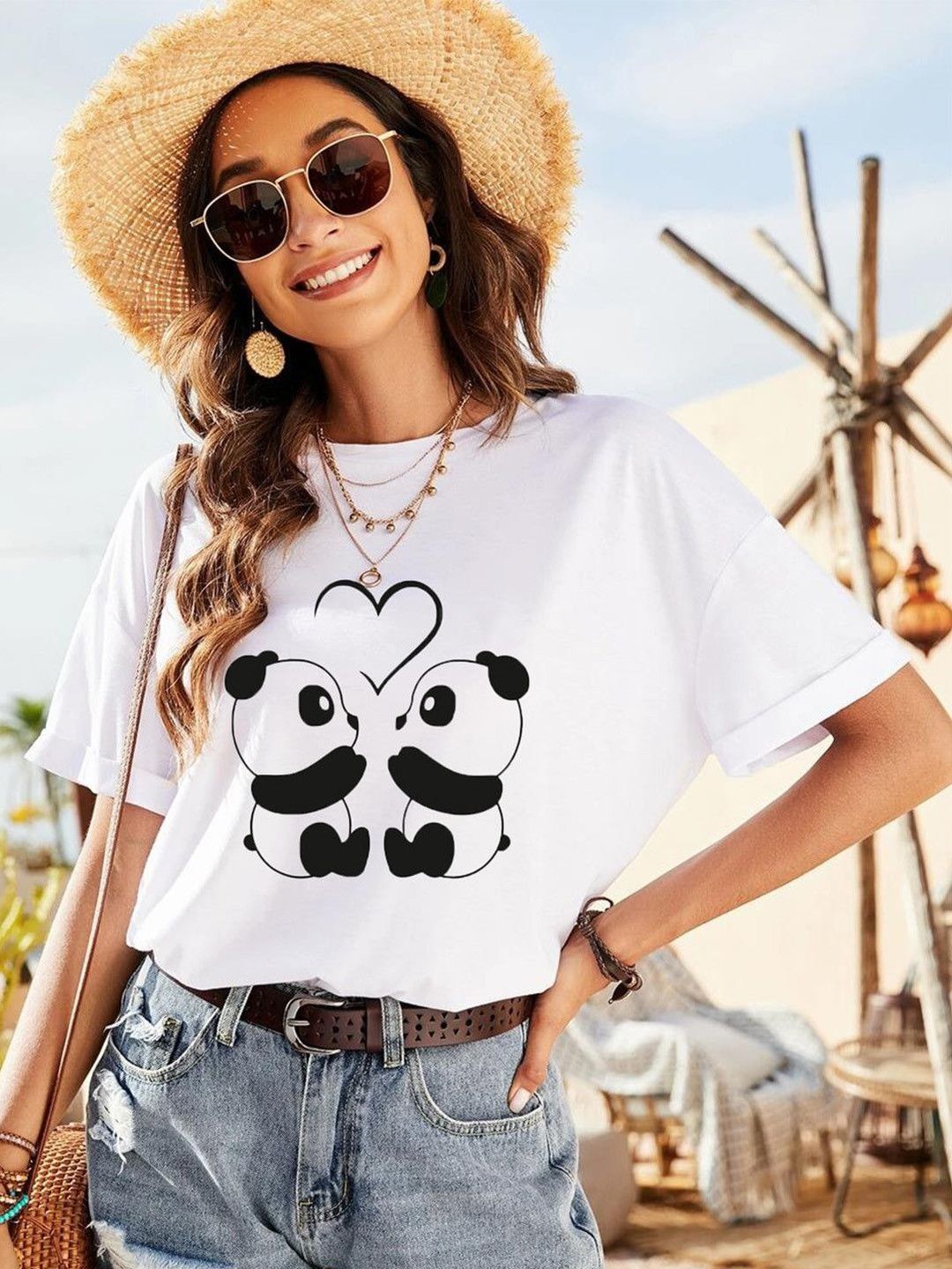 Stylecast X Kotty Women Printed T-shirt