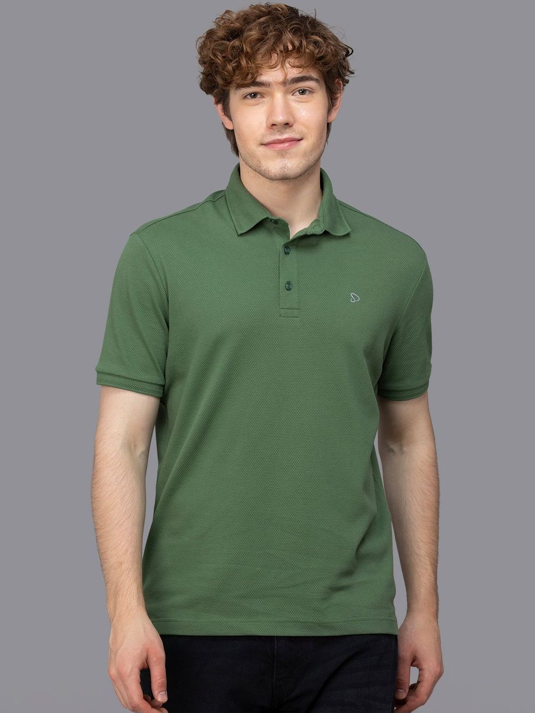 SPORTO Men Polo Collar T-shirt