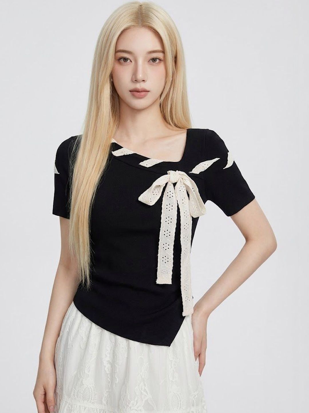 StyleCast x Revolte Polyester Top