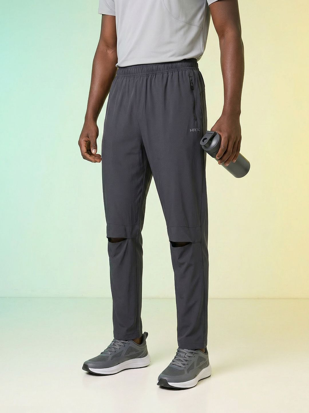 HRX by Hrithik Roshan Men Regular Fit Rapid-Dry Training Track Pants