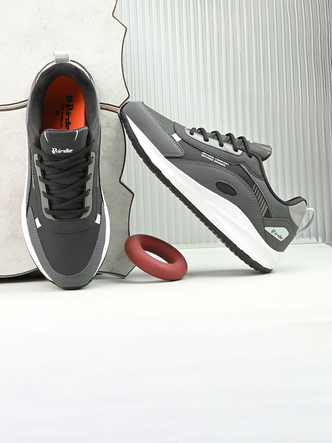 BIRDE Men Mesh Walking Non-Marking Shoes