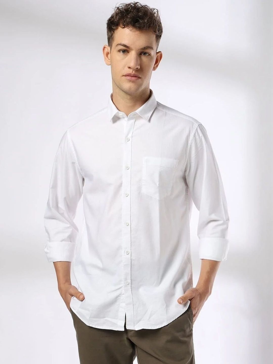 John Players John Players Men Slim Fit Casual Shirt