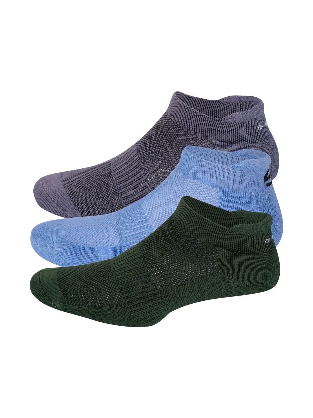 ECO SYNC Men Pack of 6 Patterned Ankle Length Socks
