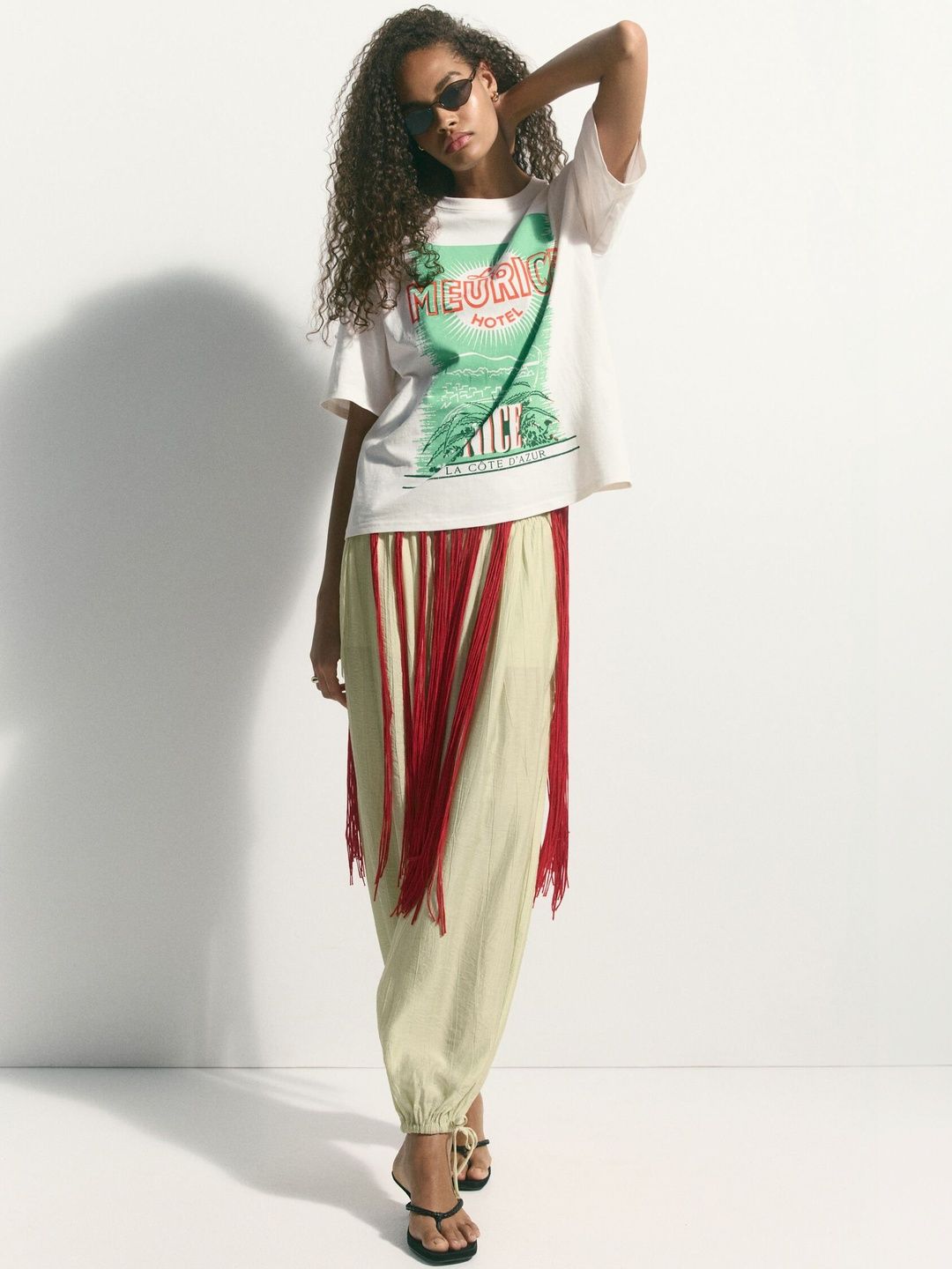 H&M Oversized Printed T-shirt