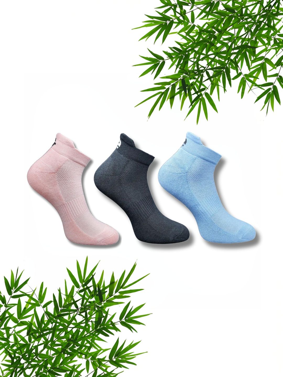 ECO SYNC Men Pack of 6 Ankle Length Socks