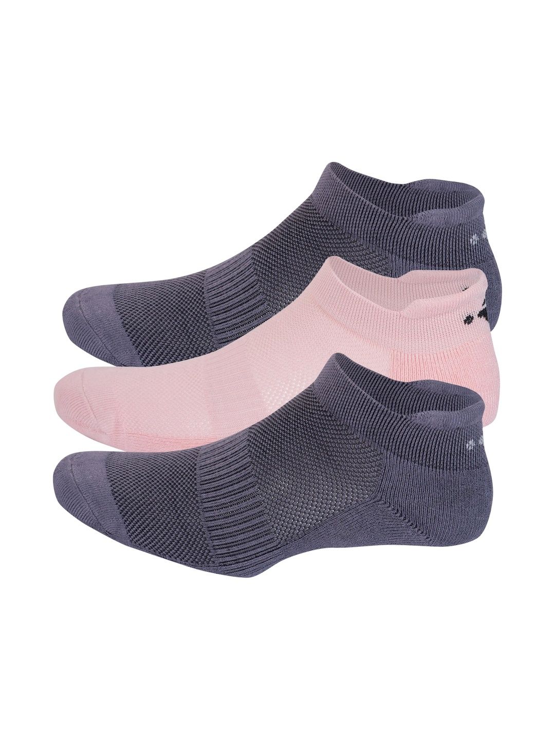 ECO SYNC Men Pack of 6 Colourblocked Ankle Length Socks