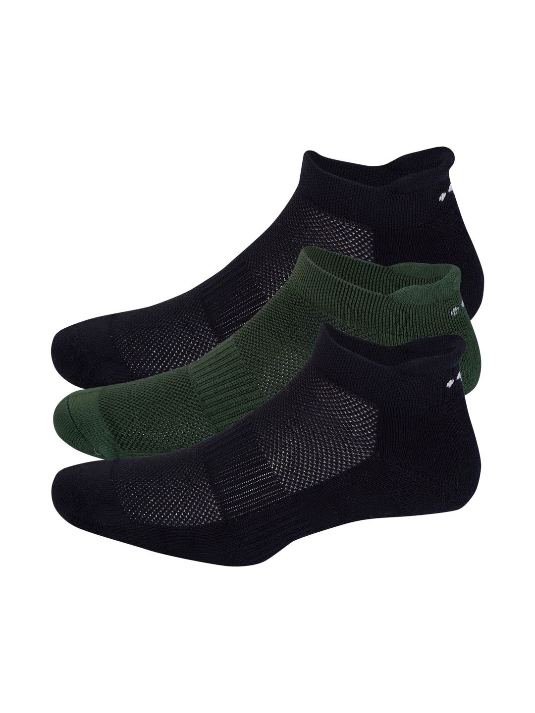 ECO SYNC Men Pack of 6 Patterned Ankle Length Socks