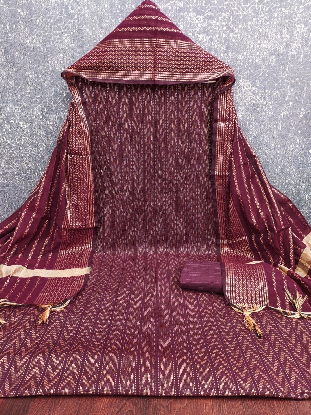 RUDRAA FAB Unstitched Dress Material