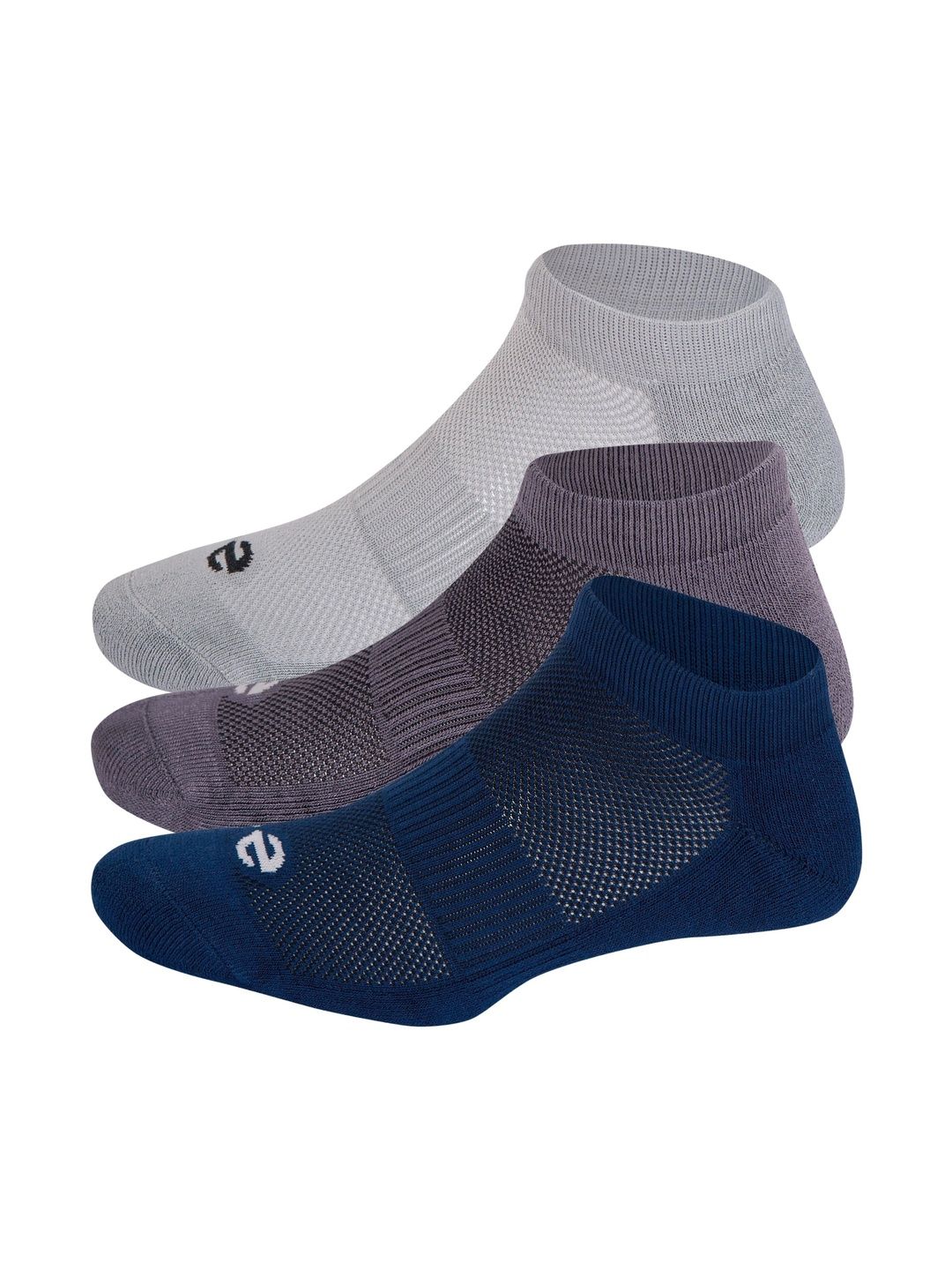 ECO SYNC Men Pack of 6 Patterned Ankle Length Socks