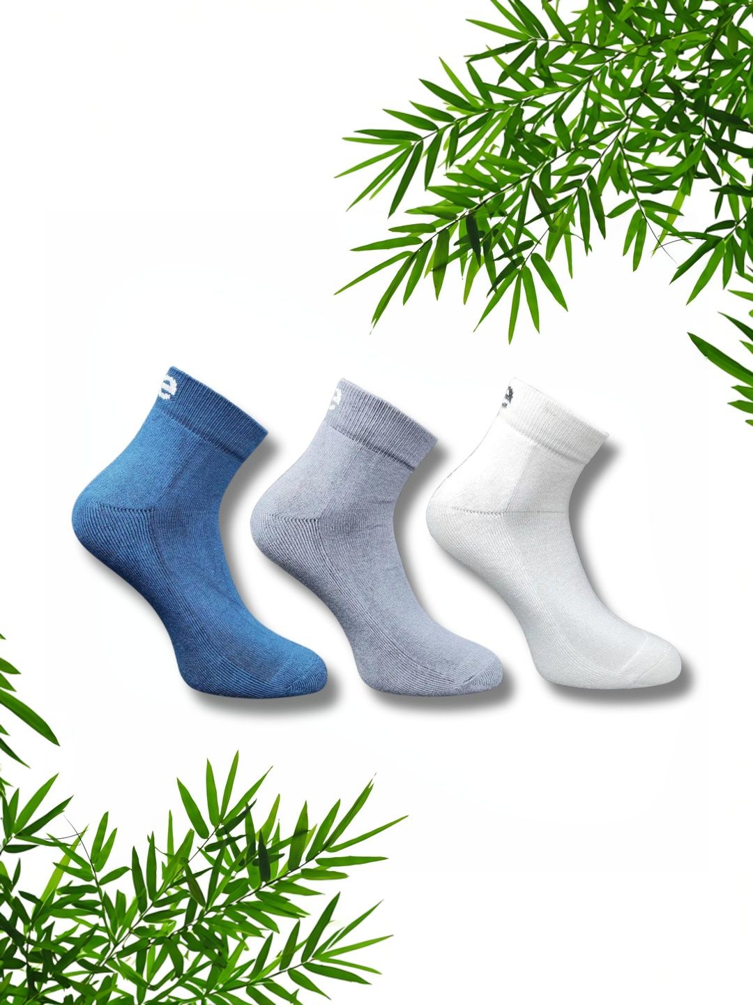 ECO SYNC Men Pack of 6 Ankle Length Socks