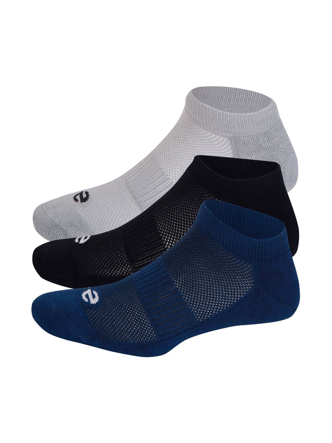 ECO SYNC Men Pack of 6 Patterned Above Ankle Socks