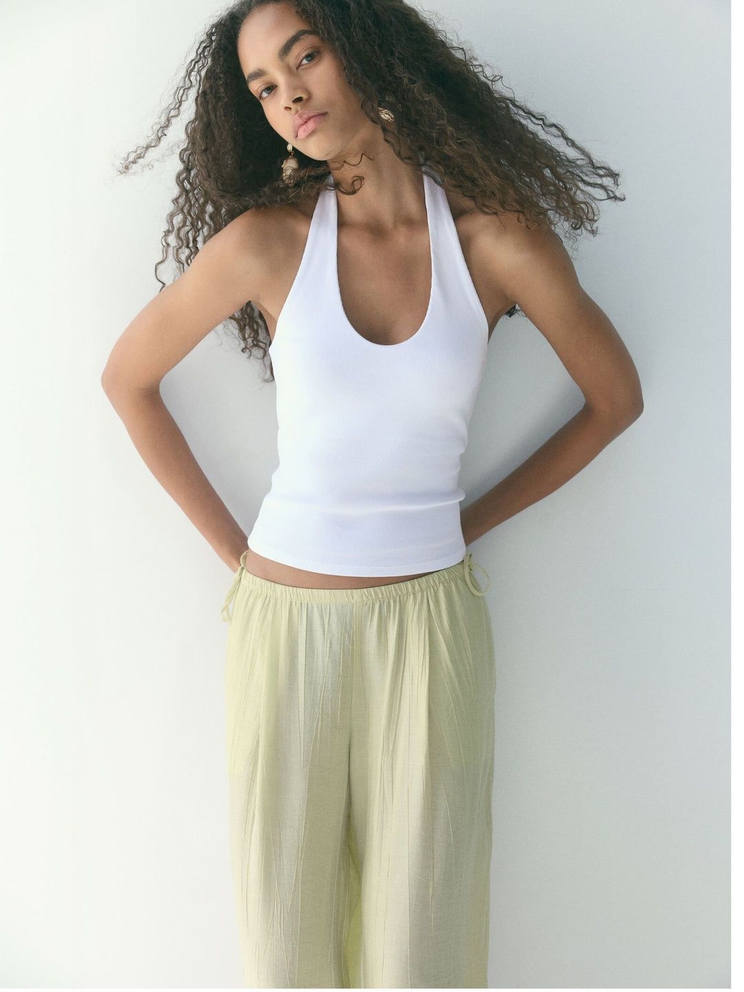 White Women Tops Tank - Buy White Women Tops Tank online in India