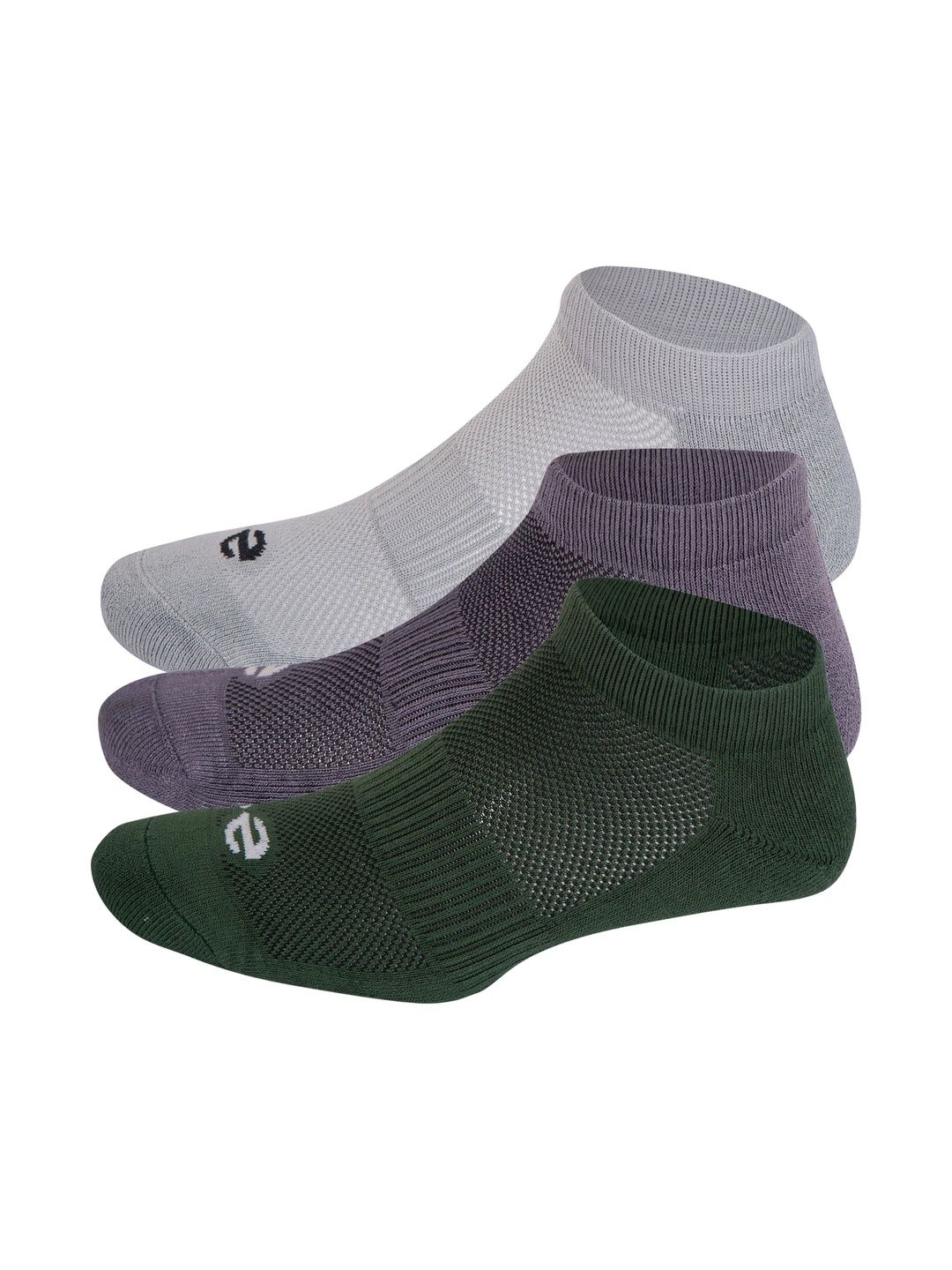 ECO SYNC Men Pack of 6 Patterned Ankle Length Socks