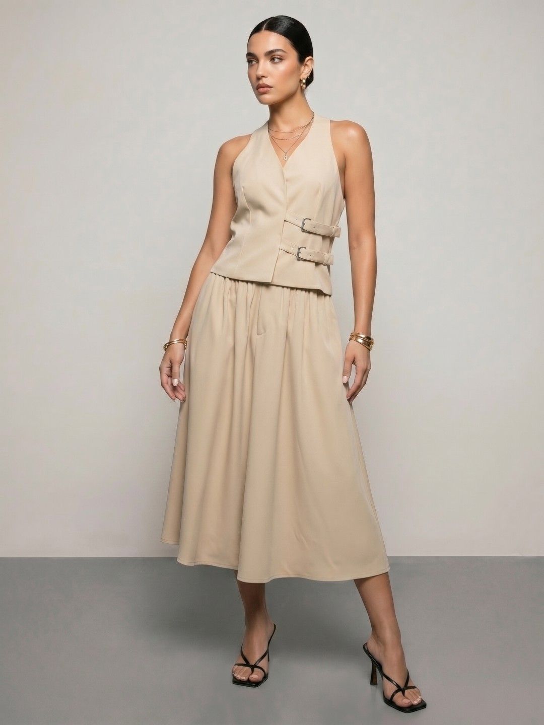 Phosphorus Halter Neck Waistcoat