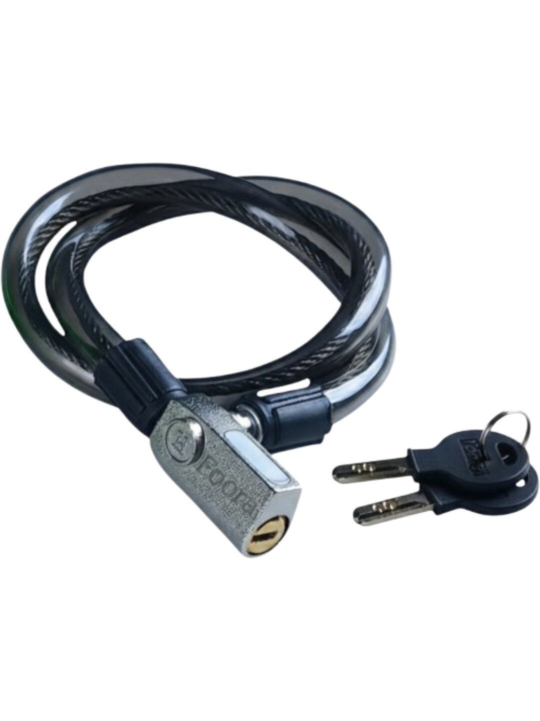 Foora Cable Lock With 2 Keys
