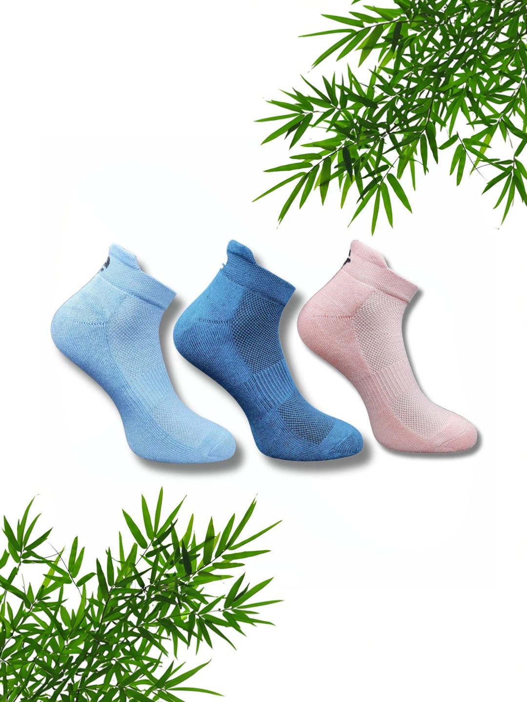ECO SYNC Men Pack of 6 Shoe Liners Socks