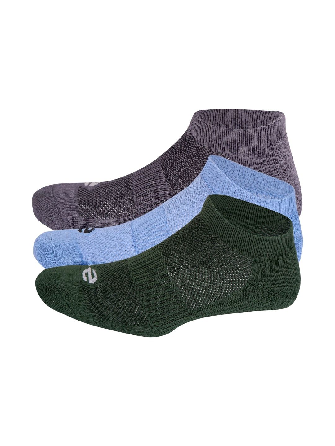 ECO SYNC Men Pack of 6 Patterned Ankle Length Socks