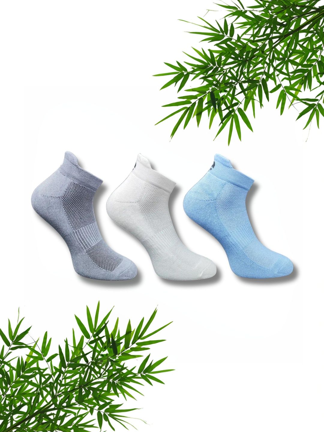 ECO SYNC Men Pack of 6 Ankle Length Socks
