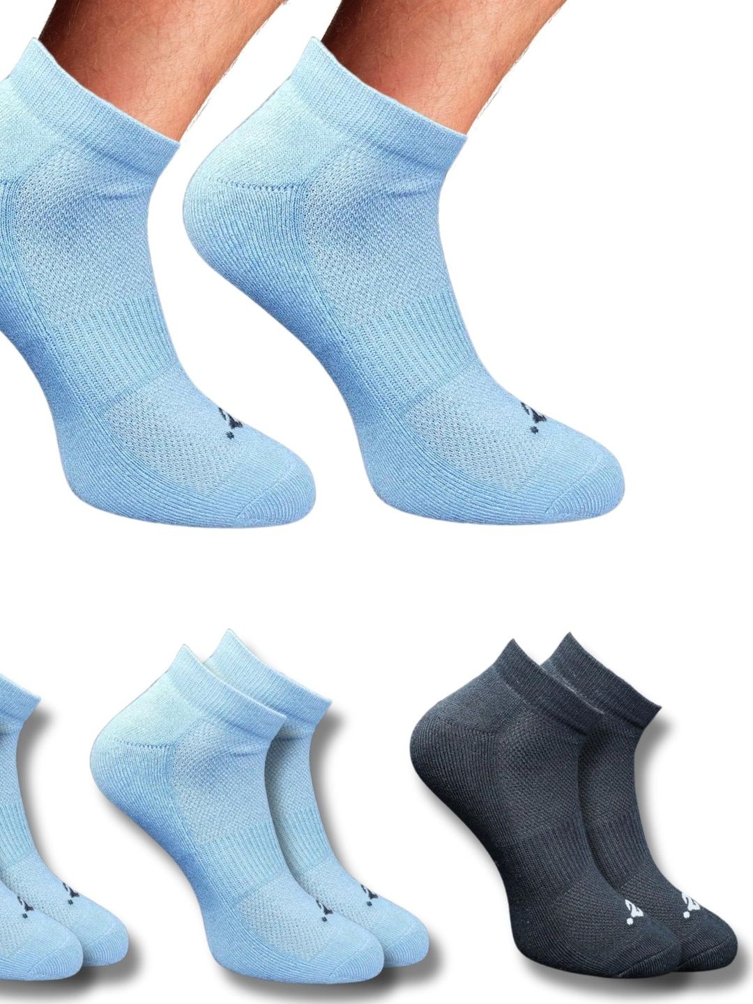 ECO SYNC Men Pack of 6 Ankle Length Socks