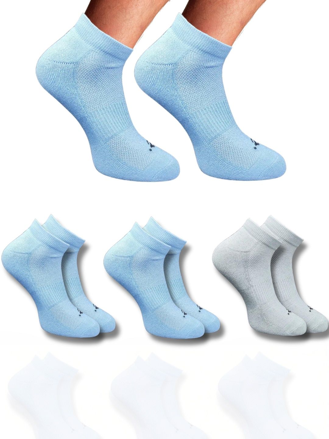 ECO SYNC Men Pack of 6 Ankle Length Socks