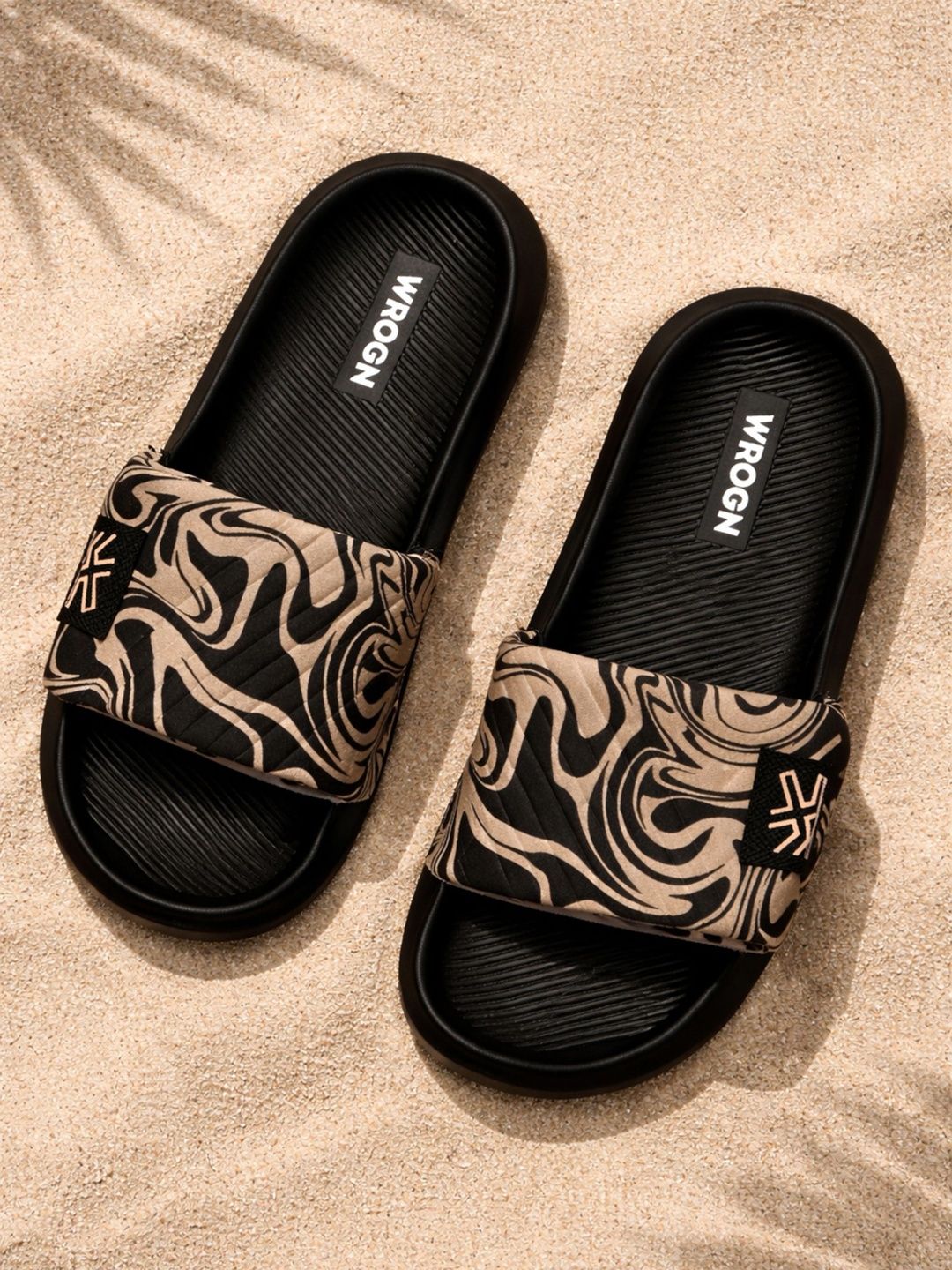 WROGN Men Printed Sliders