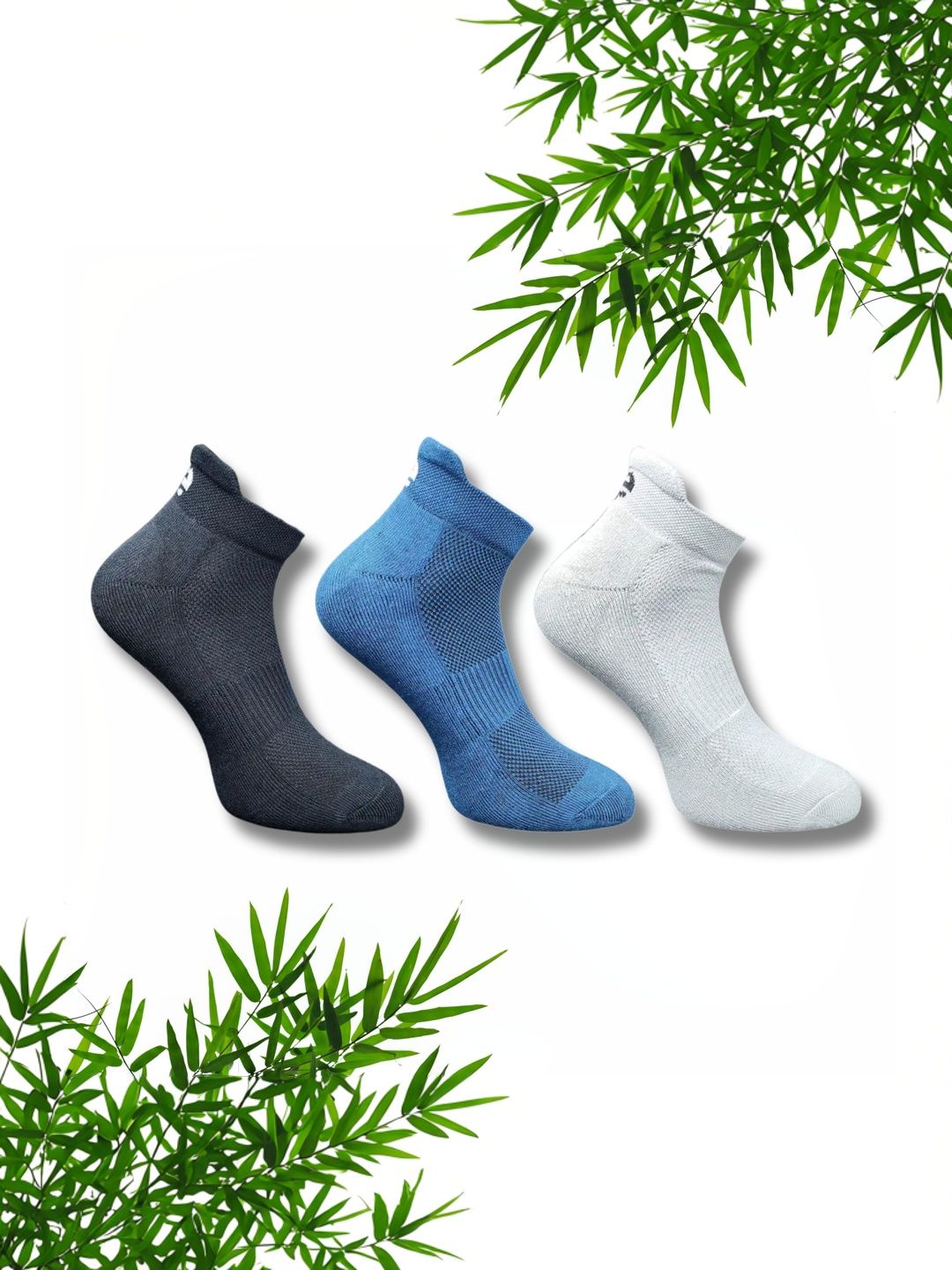 ECO SYNC Men Pack of 6 Ankle Length Socks