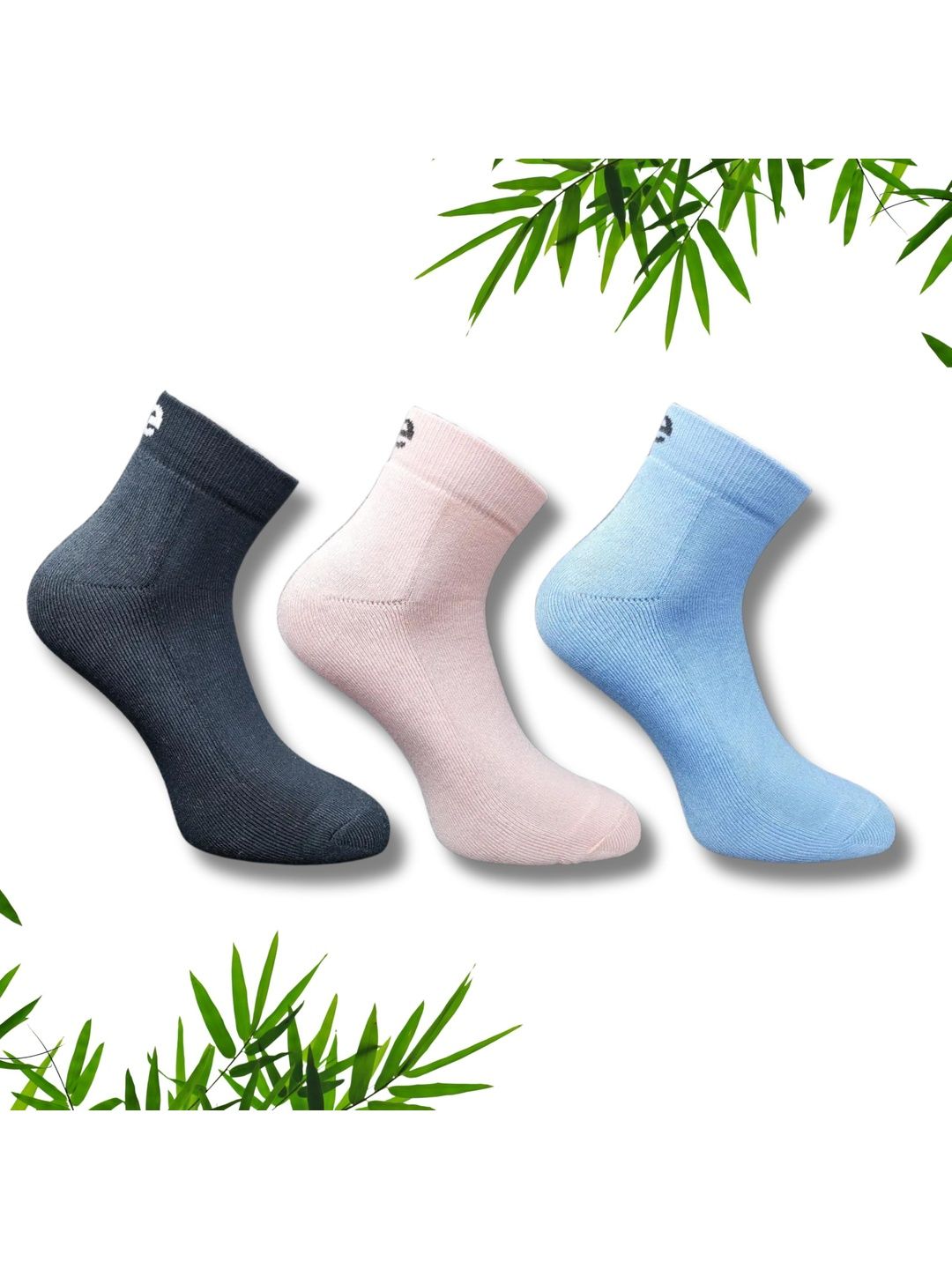 ECO SYNC Men Pack of 6 Ankle Length Socks