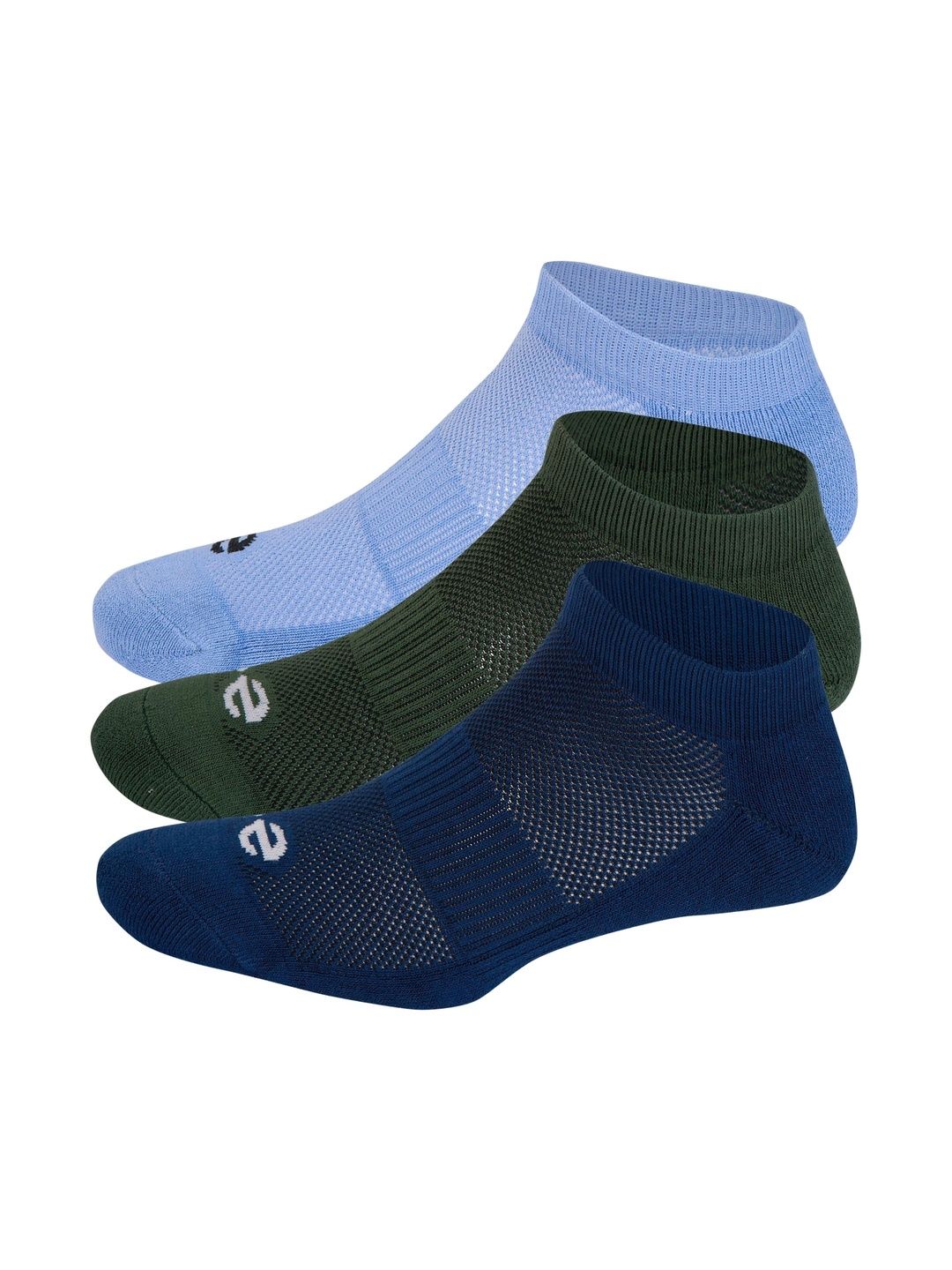 ECO SYNC Men Pack of 6 Patterned Ankle Length Socks
