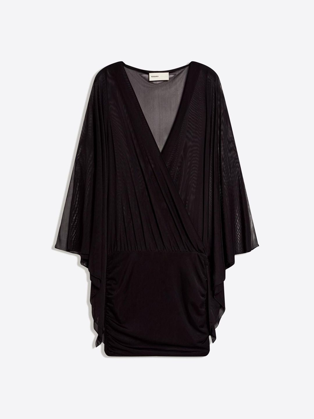 Mini Cape Sleeve Dress