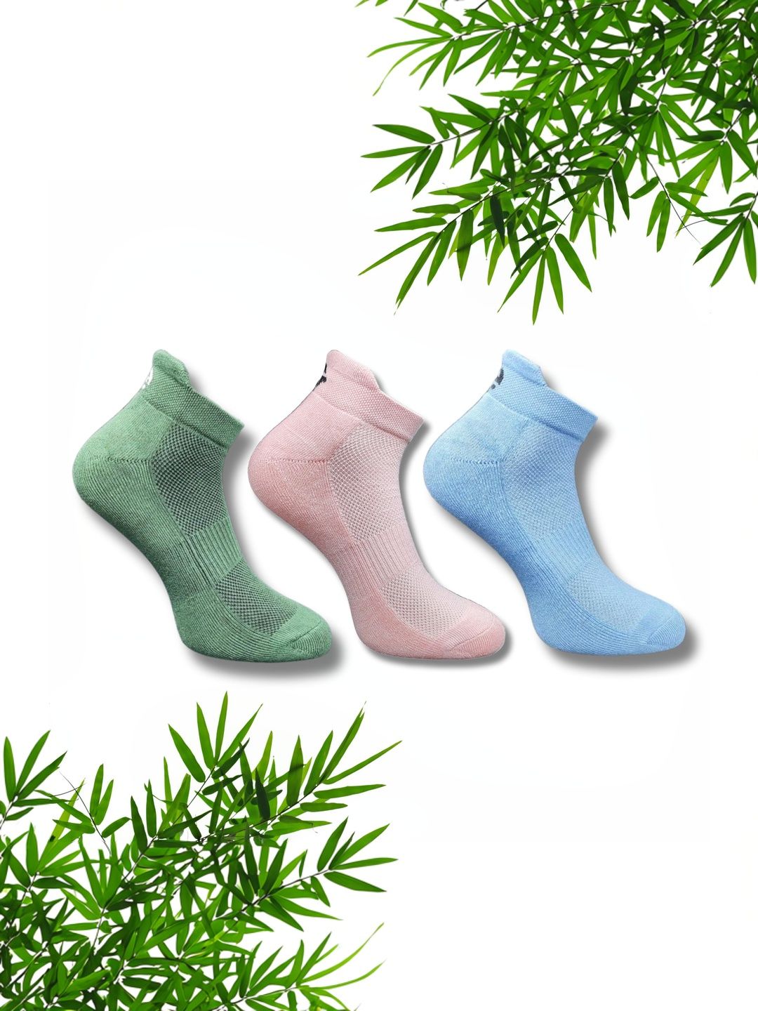 ECO SYNC Men Pack of 6 Ankle Length Socks