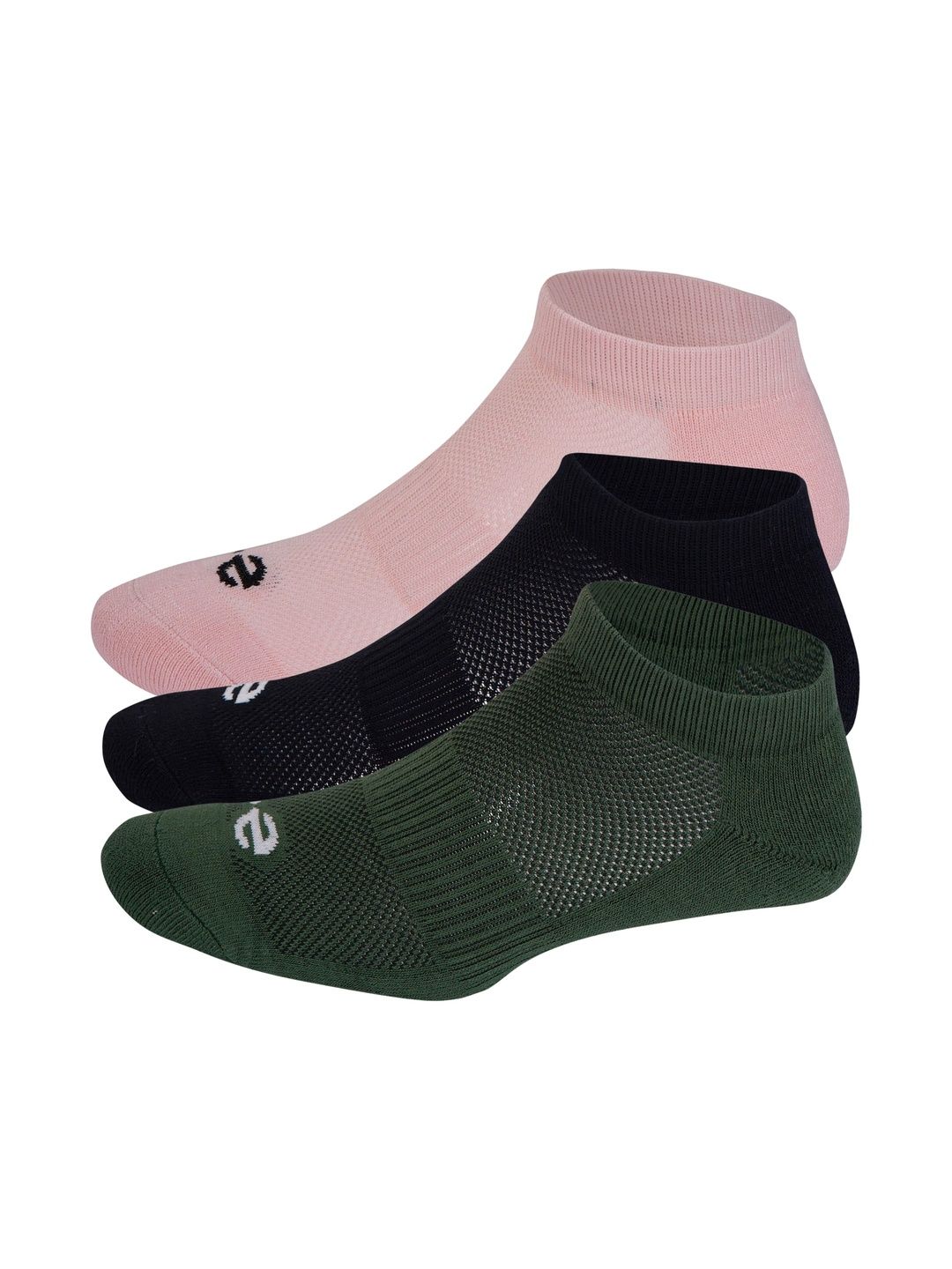 ECO SYNC Men Pack of 6 Colourblocked Ankle Length Socks
