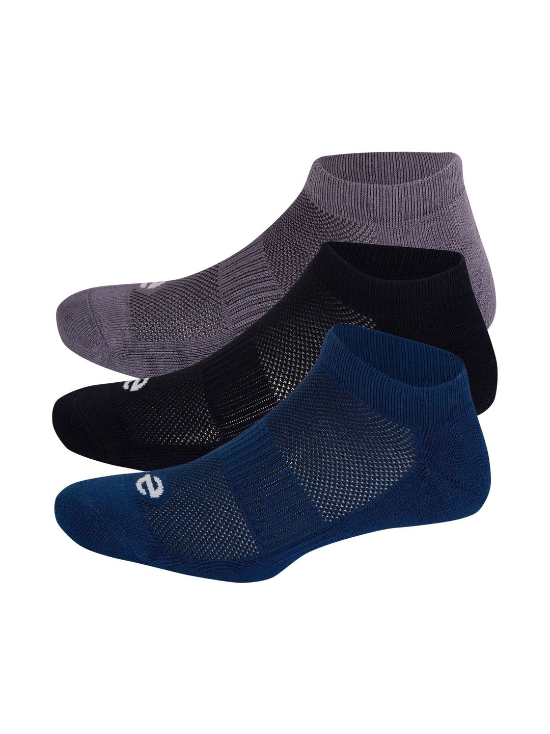 ECO SYNC Men Pack of 6 Patterned Ankle Length Socks