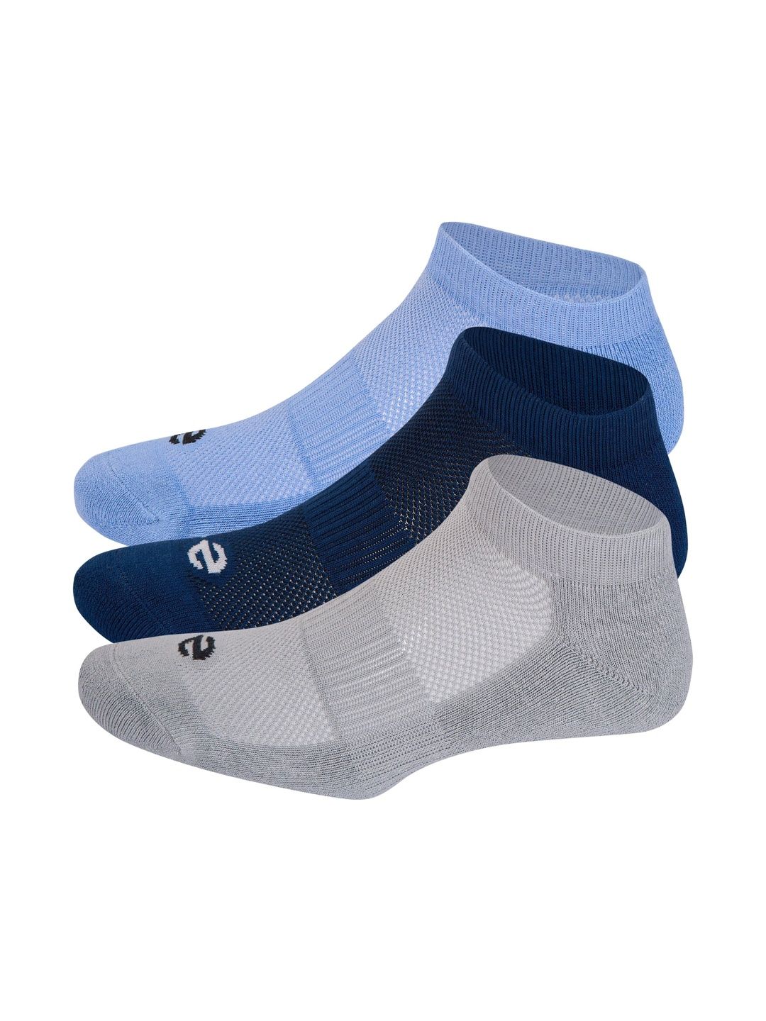 ECO SYNC Men Pack of 6 Patterned Ankle Length Socks
