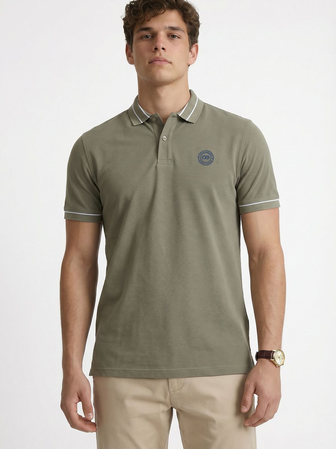 Peter England Polo Collar T-shirt