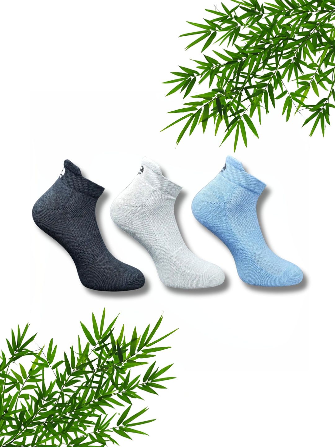 ECO SYNC Men Pack of 6 Ankle Length Socks