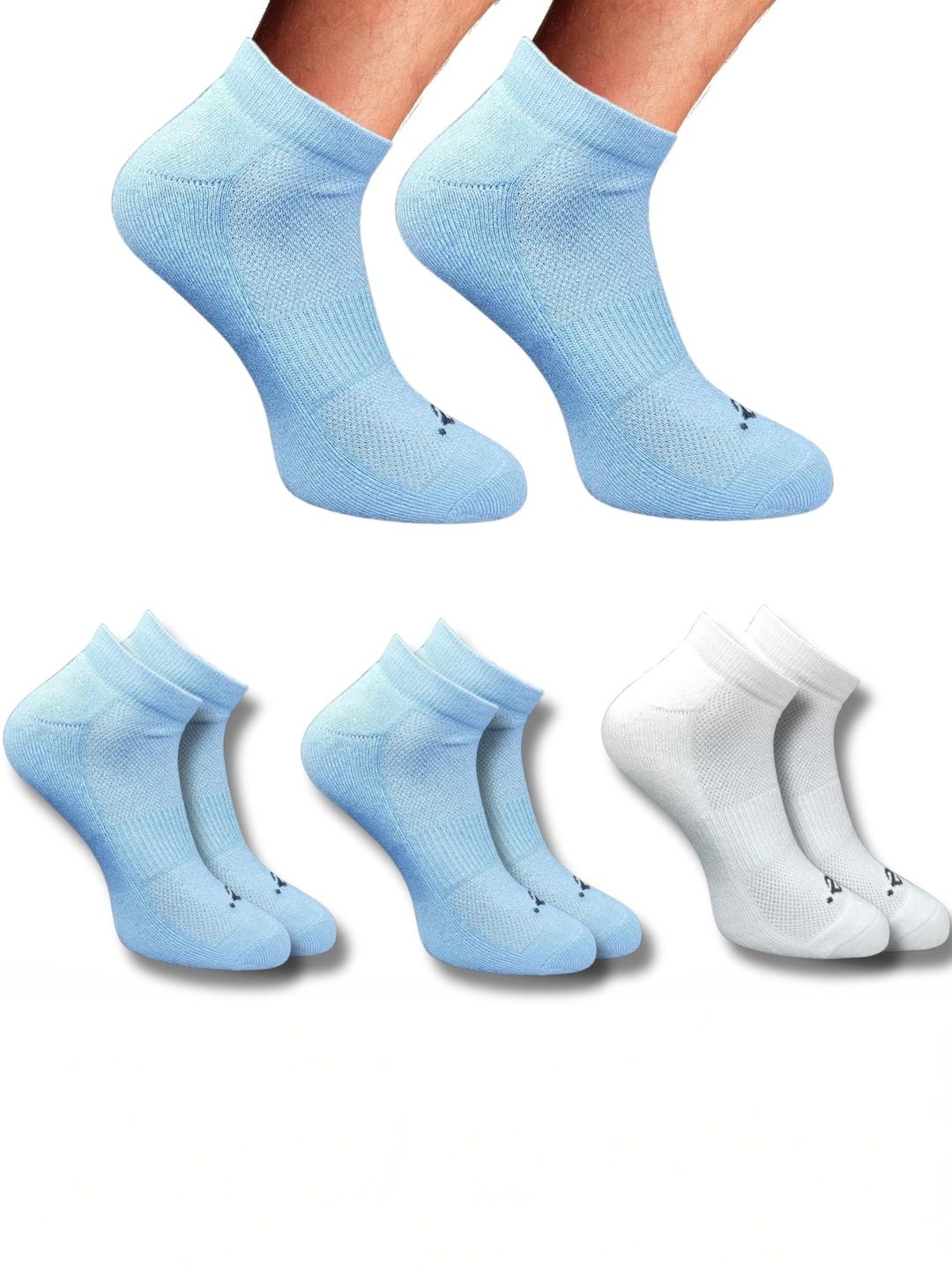 ECO SYNC Men Pack of 6 Ankle Length Socks