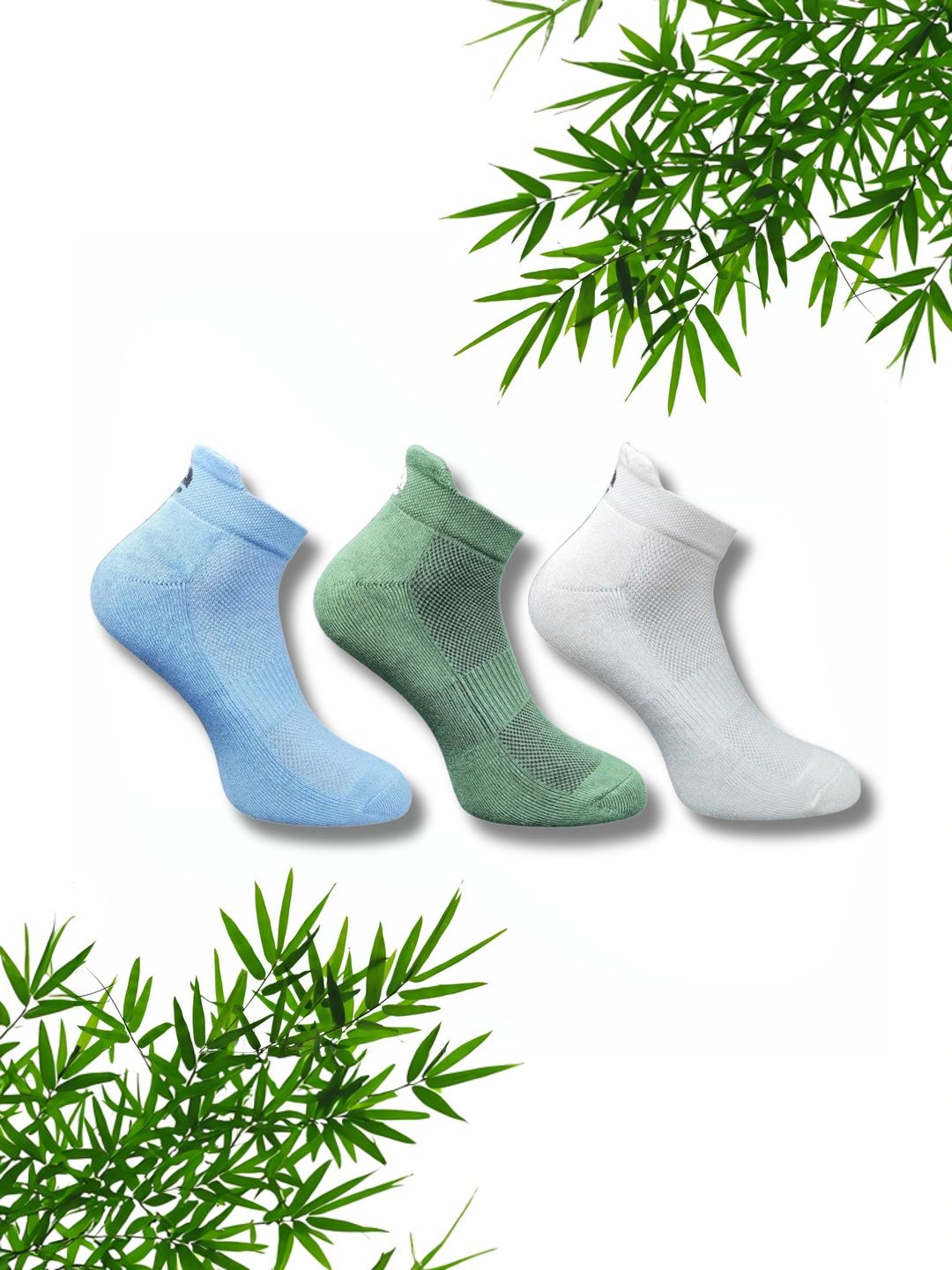 ECO SYNC Men Pack of 6 Ankle Length Socks