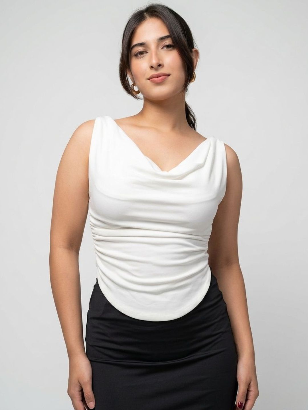 SZN SZN Cowl Neck Top